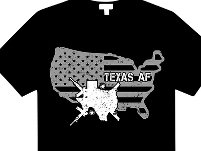 TEXAS AF 3d animation graphic design logo motion graphics texas born shirt ui