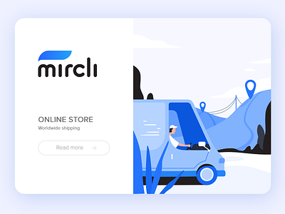 Mircli Illustrations part 2 blue character download freebies gradient icons illustration ios light noise stroke web