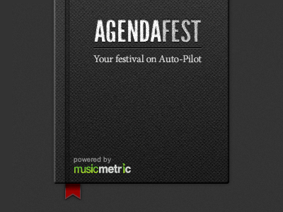 Agendafest icon iphone ui