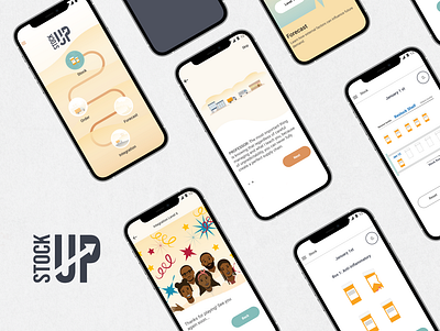 StockUp: App Design app appdesign branding design development graphic design illustration logo ui ux