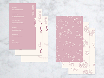 Spce Coffee: Menu Design