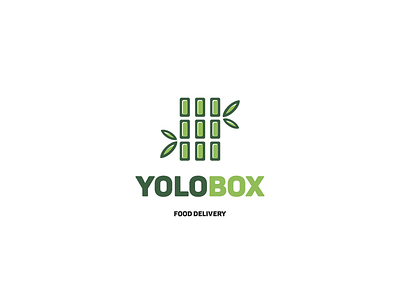 Yolo Box box delivery food logo yolo