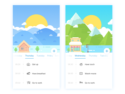 Illustration and Interface design design illustration interface sketch