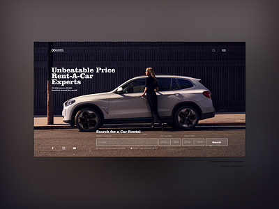 I hope you like this. carrental ecommerce ecommerce shop landing layout layout design minimalism minimalistic rent shopify shopify store shopify template shopify theme web