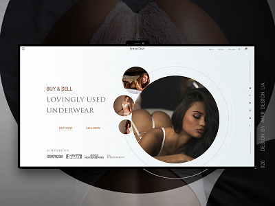 Bikini store app bikini brand design ecommerce landing landing page lifestyle lingerie nude store ui ui ux underwear ux ux design web webdesign