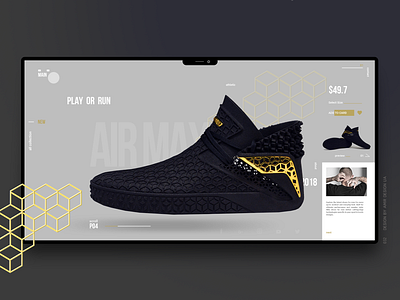 Sneakers advertising app application design ecommerce landing landing page luxury nike shoes sneaker sneakers store ui ui ux urban urban design ux ux design web webdesign