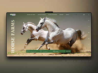 Horse farms beautiful brand clean ecommerce farms horse horse shoe landing landing page modern race race track store track ui ux ux design web webdesign woocommerce