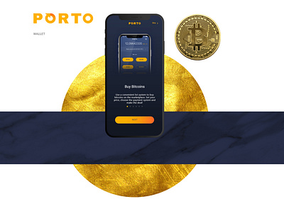 Wallet for bitcoin app bitcoin coin crypto crypto wallet cryptocurrency ui ux wallet wallet app