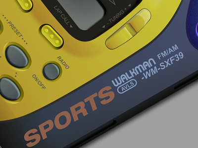 Sony Walkman close up