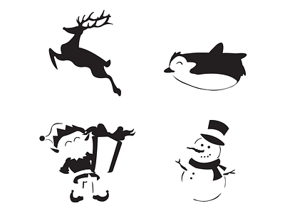 Winter Pictograms icon illustration