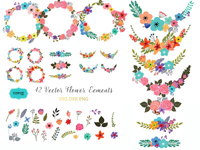 Vector Flowers Design