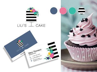 Lili's cake branding and email branding branding design design digital digital art email design email template graphic design illustration logo designer logo designs logodesign vector web design