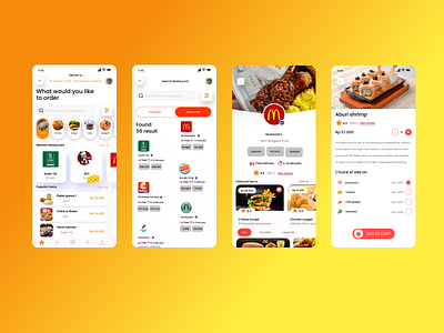 UI food app