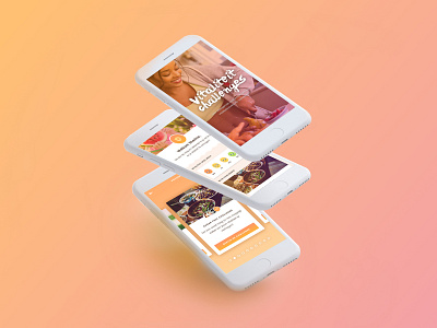 Vitality Challenges app app design health interface ui ux vitality