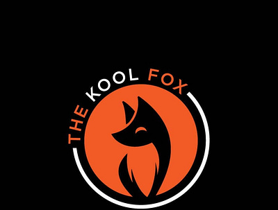 THE KOOL FOX BRANDING LOGO app branding design graphic design icon logo typography vector