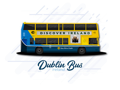 Dublin Bus beer bus city collection dublin dublin bus illustration ireland landmarks transport