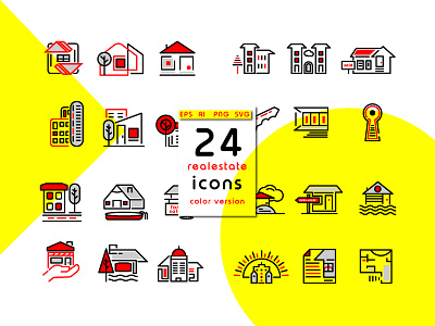 Real Estate Icons Vol 01