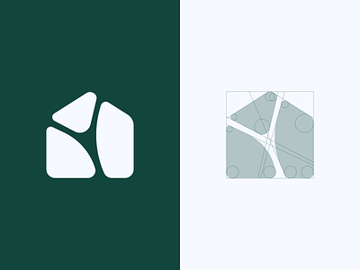 House Logo branding cocoon design figma home identity illustration logo mark vector