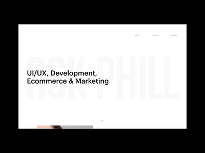 Ask Phill - Desktop design digital product studio ui ux web website