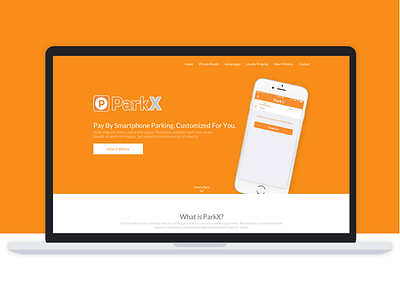 ParkX - Redesign Concept branding concept design mock prototype uiux