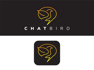 Chat Bird bannerdesign birdlogo chatlogo flatminimallogo gradientlogo logodesign minimallogo socialmedia