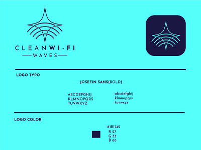 Clean Wi-Fi Waves cleanlogo flatlogo flatminimalistlogodesign gradientlogo logodesign minimallogo modernlogo socialmedia wifilogo