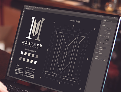 mastard pro apparel app apparel branding bull design icon illustration logo ui vector