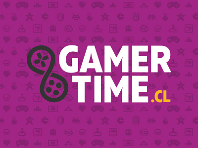 Gamertime branding gamertime gamming logo time website