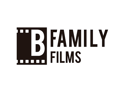 BFamily Films branding family filming films logo production