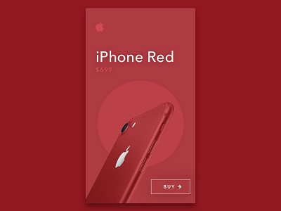 iPhone Red - App Concept