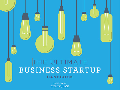 Ultimate Business Startup bulb business ebook handbook illustration light light bulb startup