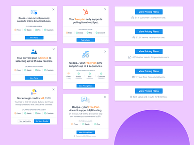 Exploration apollo button call to action choose crm hubspot micro copy popup popup design popup window popups pricing pricing page pricing plan pricing plans pricing table saas salesforce strategy text
