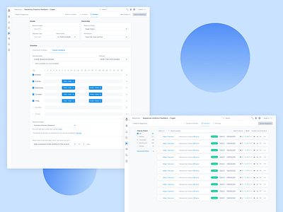 Sequences / Draft apollo campaign campaign design contact dashboard filter flow hubspot launch launch campaign saas salesforce sequence sequences settings step by step strategy time settings ui zoominfo