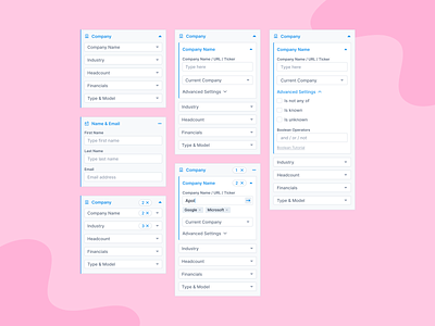 Filters Expanded + Examples advanced settings apollo checkbox company filter expanded view filter filter by filter expanded filter search filters filters expanded filters search fltering saas search search filter search filters settings sort sort by