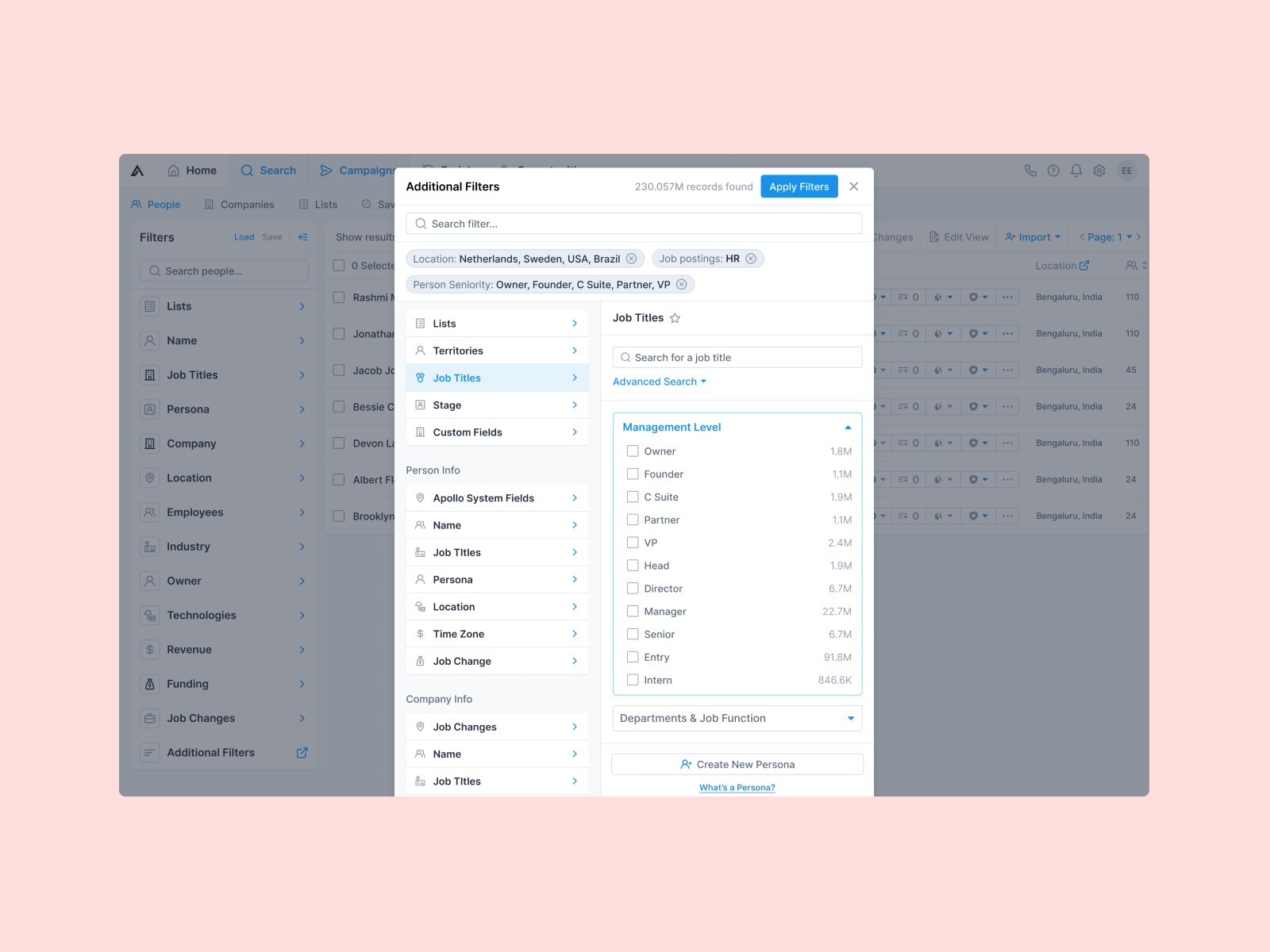 Advanced filters applied by Eugen Eşanu on Dribbble