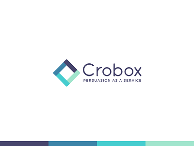 Crobox Logo brand brand identity branding conversion optimisation logo logo design saas strategy