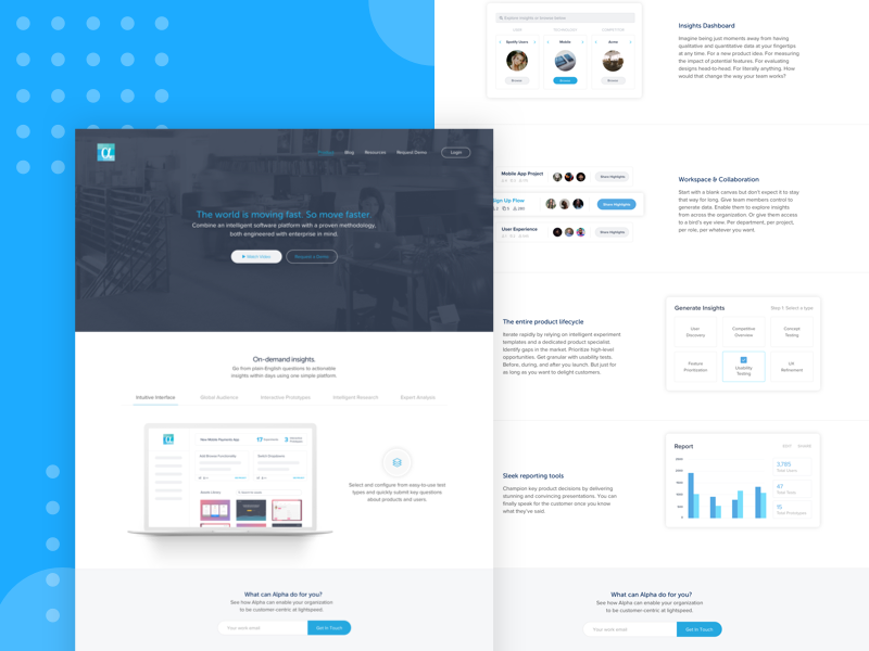 Alpha Product Page by Eugen Eşanu on Dribbble