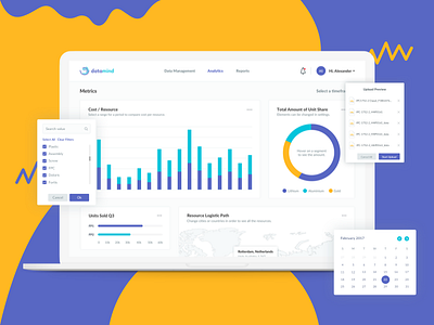 Data Management Tool account management analytics dashboard data editing data management metrics report creator report management reports saas strategy