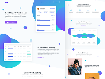 Finance Landing Page