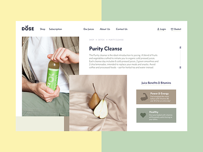 Exploration 4 brand identity branding design ecommerce illustration juice landing page product product page shop strategy ui