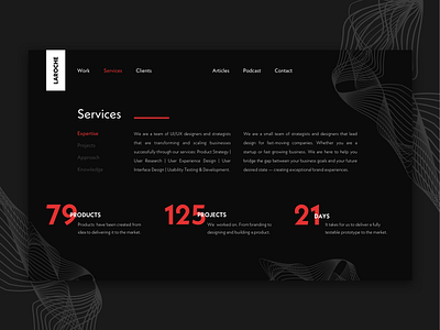 Exploration 13 brand identity branding features features page landing page product page services services page strategy typography ui