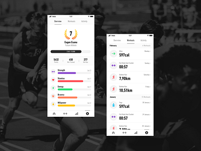 Gamified Fitness fitness fitness app fitness gamification gamification gamified running personal stats running ap running app training workout