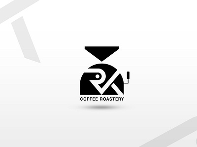 RK | Coffee Roastery Logo Design 2022 best shoot brand guideline brand identity branding dribbble illustration logo logo design logo idea logotype monogram research solid uiux vector