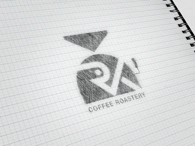 R + K Logo Design for Coffee Roastery 2022 dribbble shoot logo design logomark logotype monogram