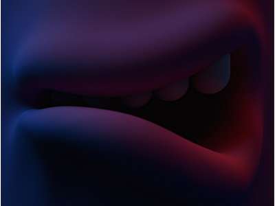 what that mouth do 3d c4d cinema4d grayscalegorilla gsg light kit pro mouth teeth