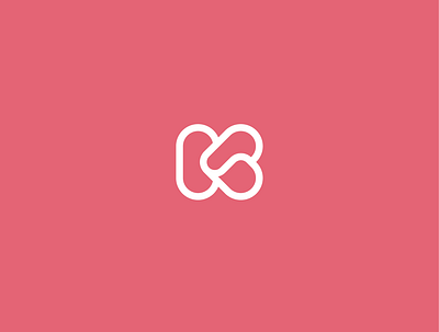 K Heart Logo branding design illustration illustrator logo logo design logodesign vector