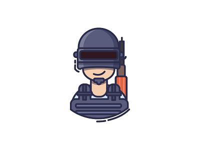 Playerunknown's Battleground "Assaulter" armor game helmet pubg rifle soldier war