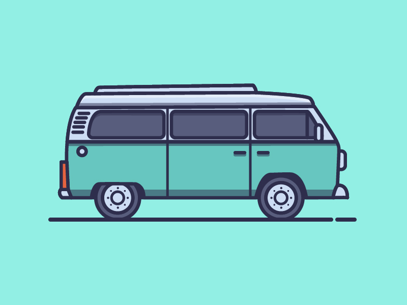 Volkswagen Combi By Conania On Dribbble