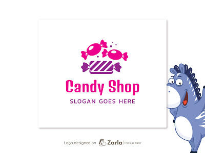 Candy Shop Logo candy candy shop logo lollipop sugar shop