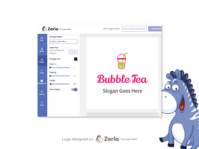 Bubble Tea Logo boba tea bubble tea logo logo pearl milk tea tapioca tea